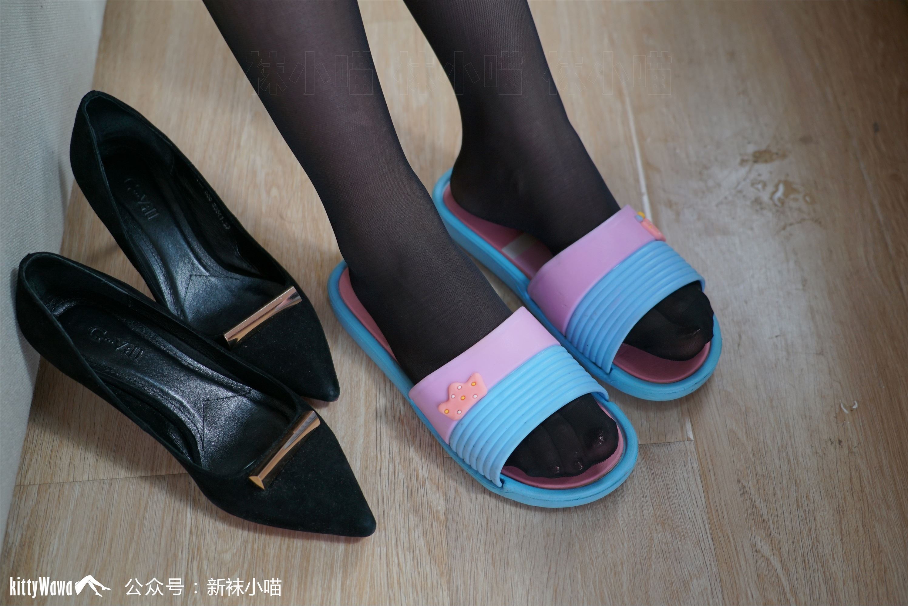 kittyWawa袜小喵故事集  KTS017 空姐来我家